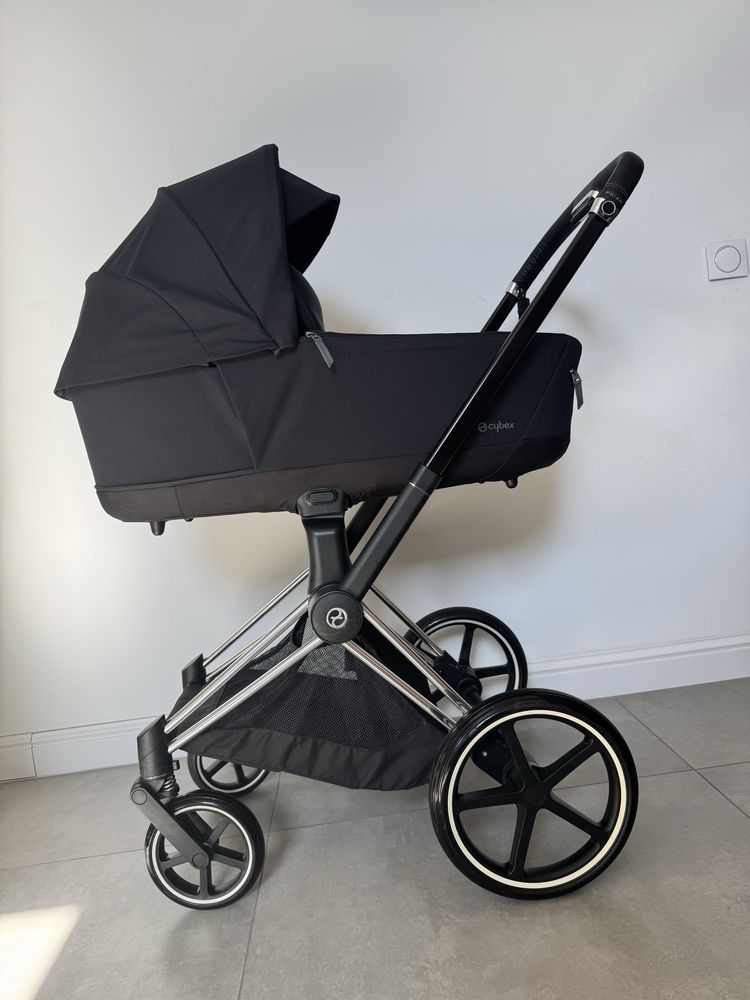 Cybex Priam 4.0 2w1 Black / Chrome Black