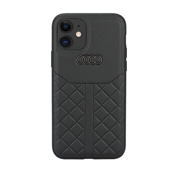 Audi Genuine Leather - Etui Iphone 11 (Czarny)