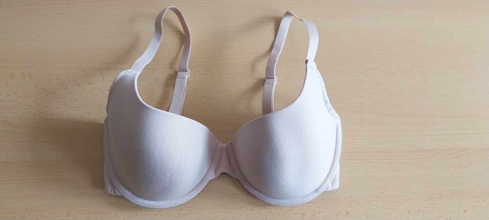 H&M beżowy biustonosz 80D