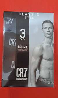 Bokserki CR7 Cristiano Ronaldo basic Trunk L 3-pak czarne