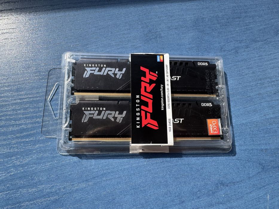Pamięć RAM Kingston Fury Beast DDR5 16GB (2×8GB) 6000MT/s CL30