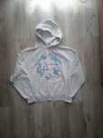 biała bluza admor new utopia unisex vintage y2k body oversize  L
