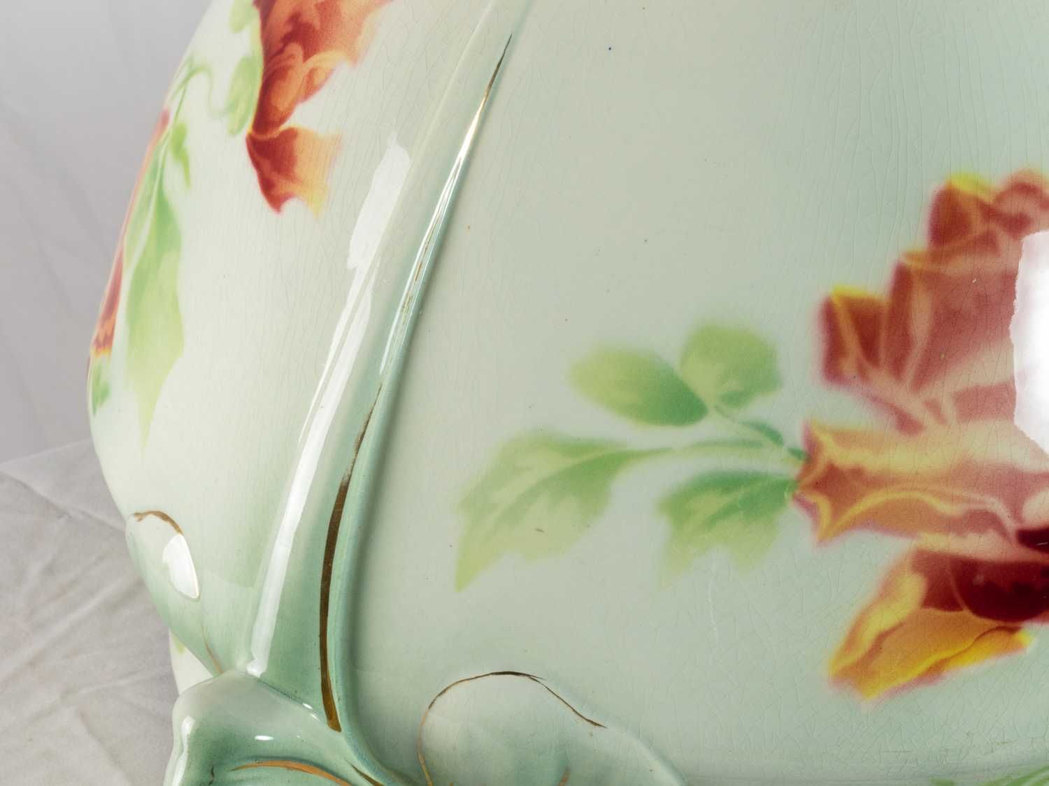 Vaso porcelana Limoges Gout Deville | Arte Nova