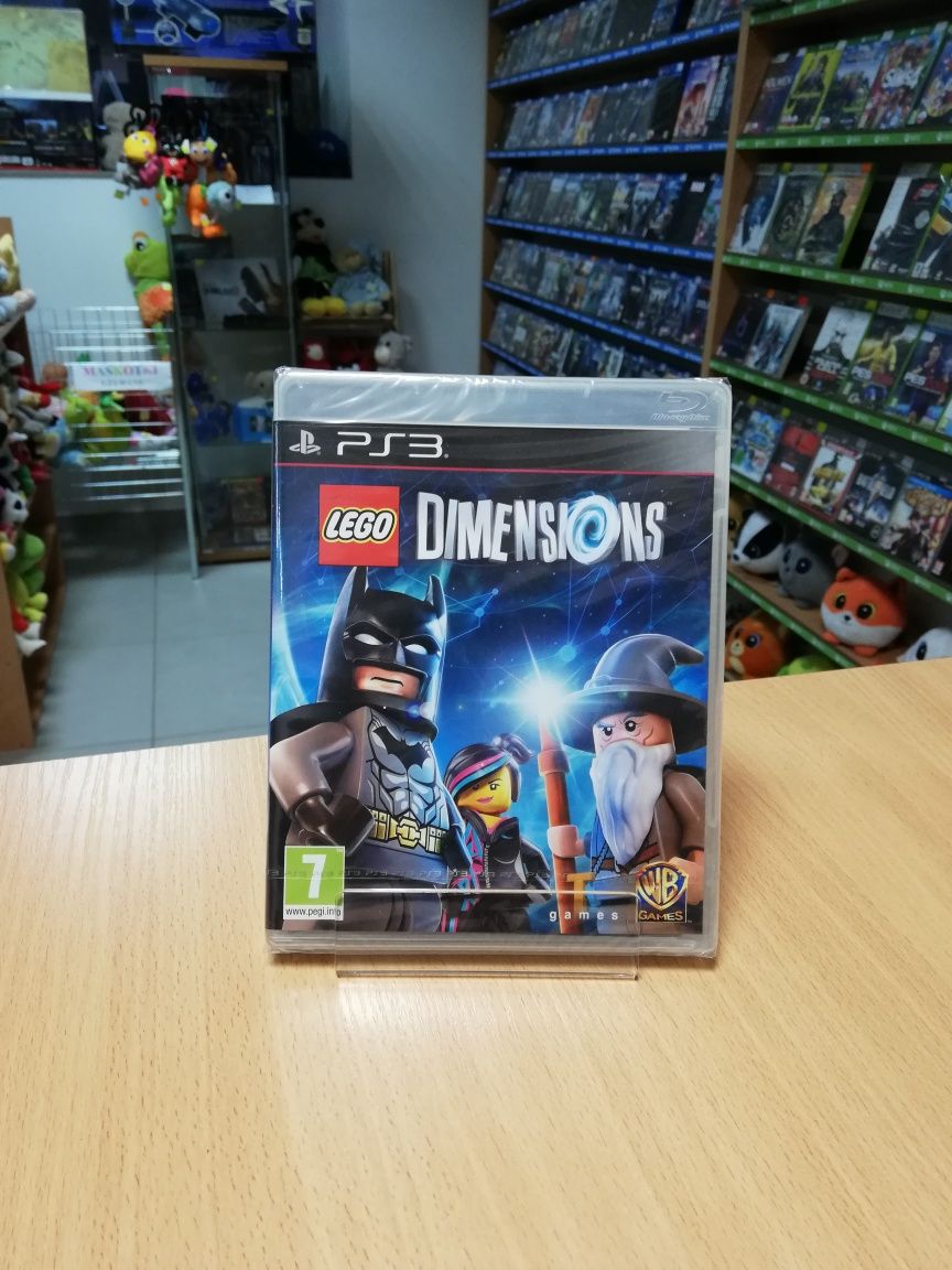 PS3 Lego Dimensions Nowa Sama GRA Bez Portalu