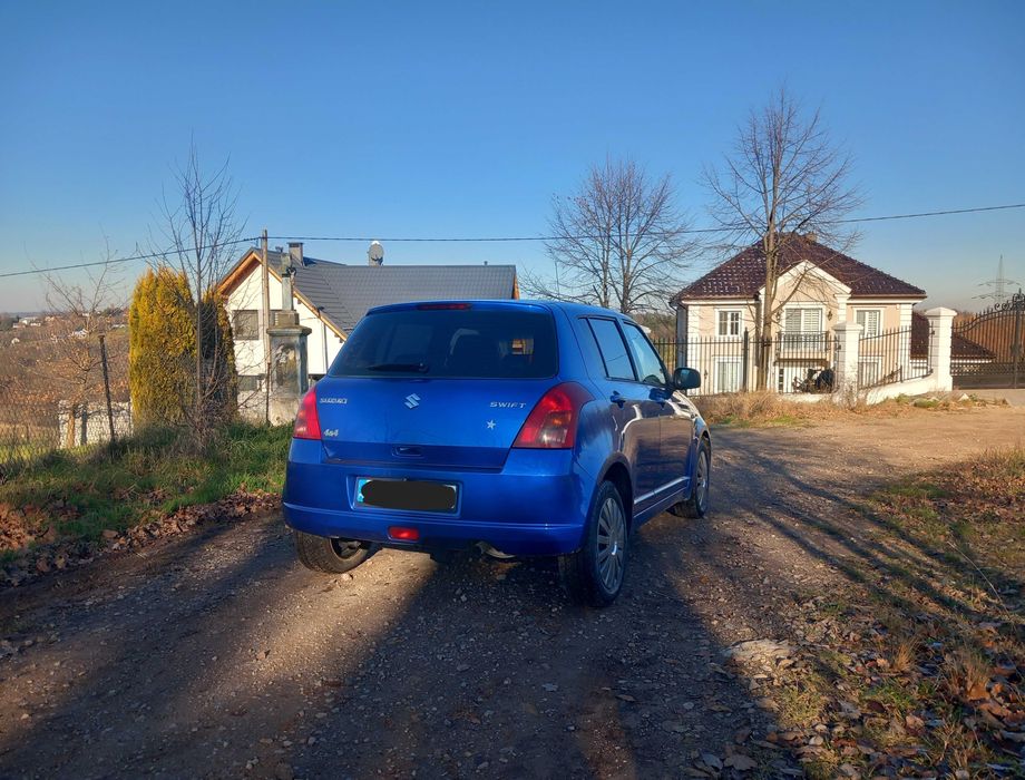 4x4_Suzuki_Swift_1.3 Benzyna_Klima_Grzane Fotele_Bez Korozji_OKAZJA