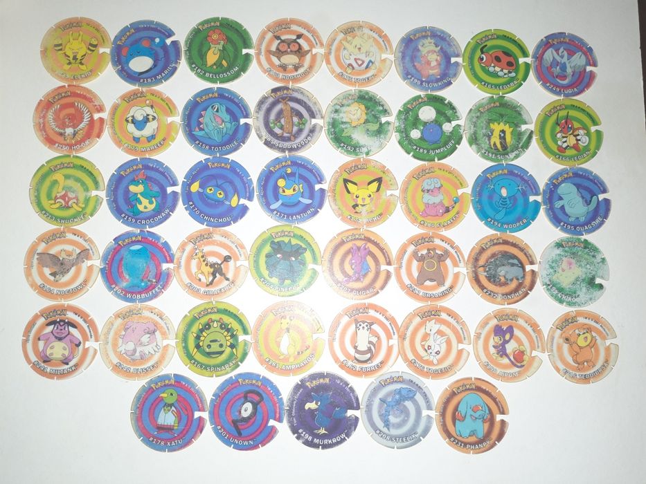 Tazos pokemon voa - cada 1€