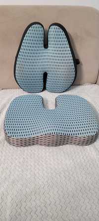 Poduszka do siedzenia na kregosłup ledzwiowy- zestaw Medi Sleep