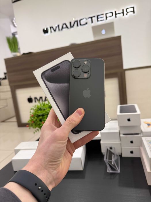 IPhone 15 Pro 256 Gb Black Titanium акб  100% Фізична сім  Гарантія