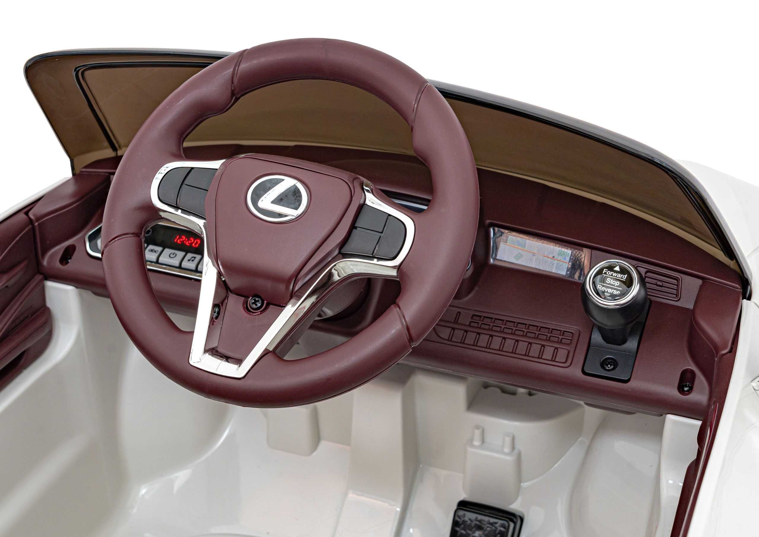 Autko na akumulator dla dzieci Lexus LC500 Biały JE1618.BIA
