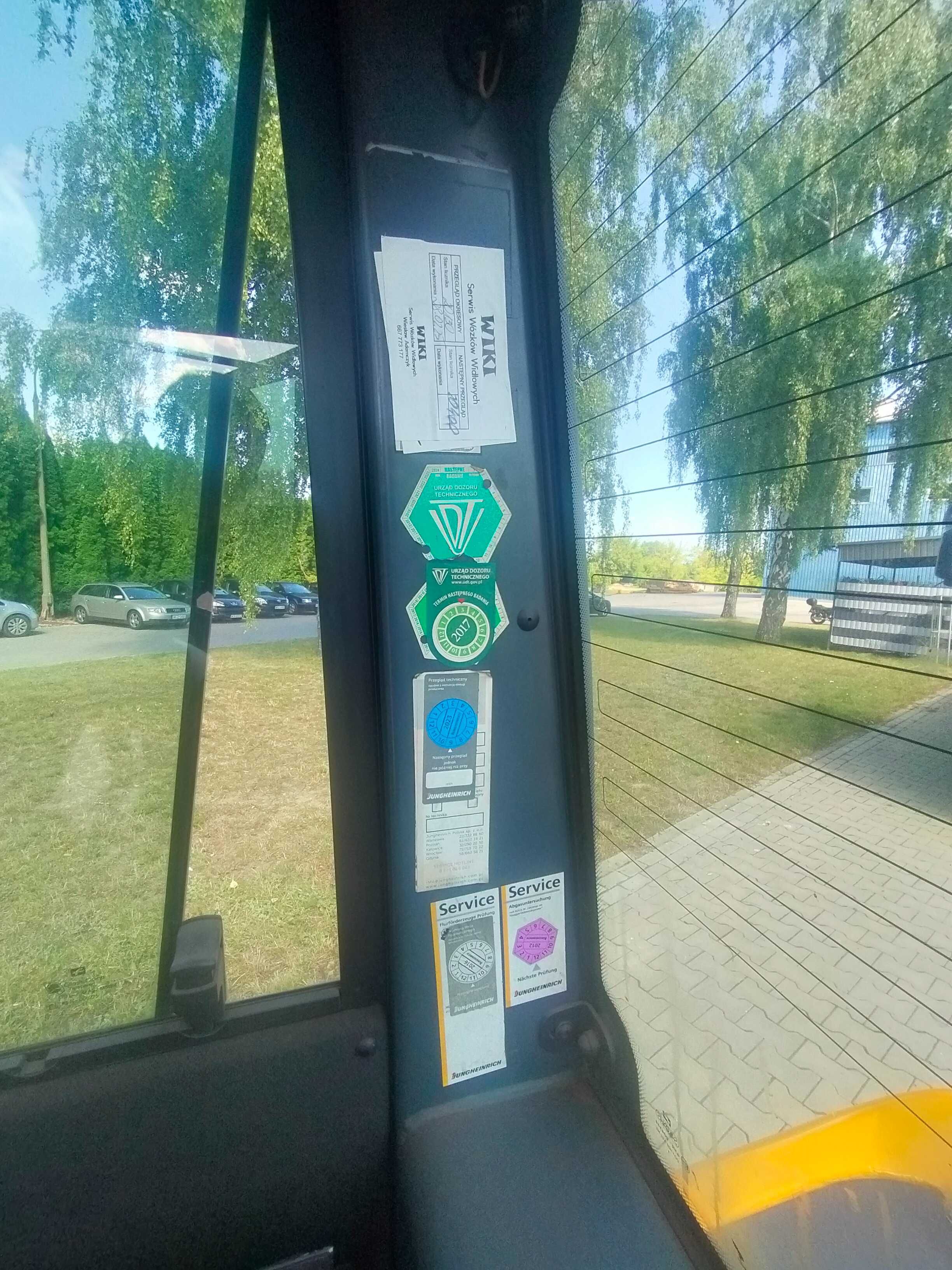 Wózek widłowy 3,5t Jungheinrich LPG