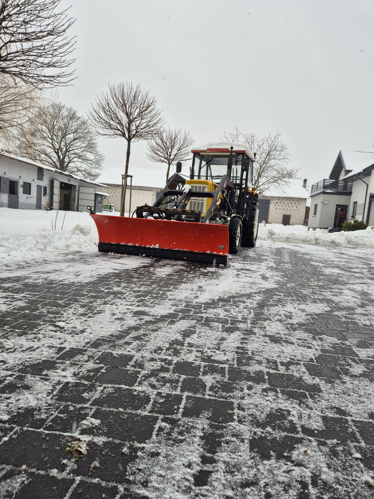 Plug do traktora ursus zetor itd. Gruby  snieg ziemia obciaznik