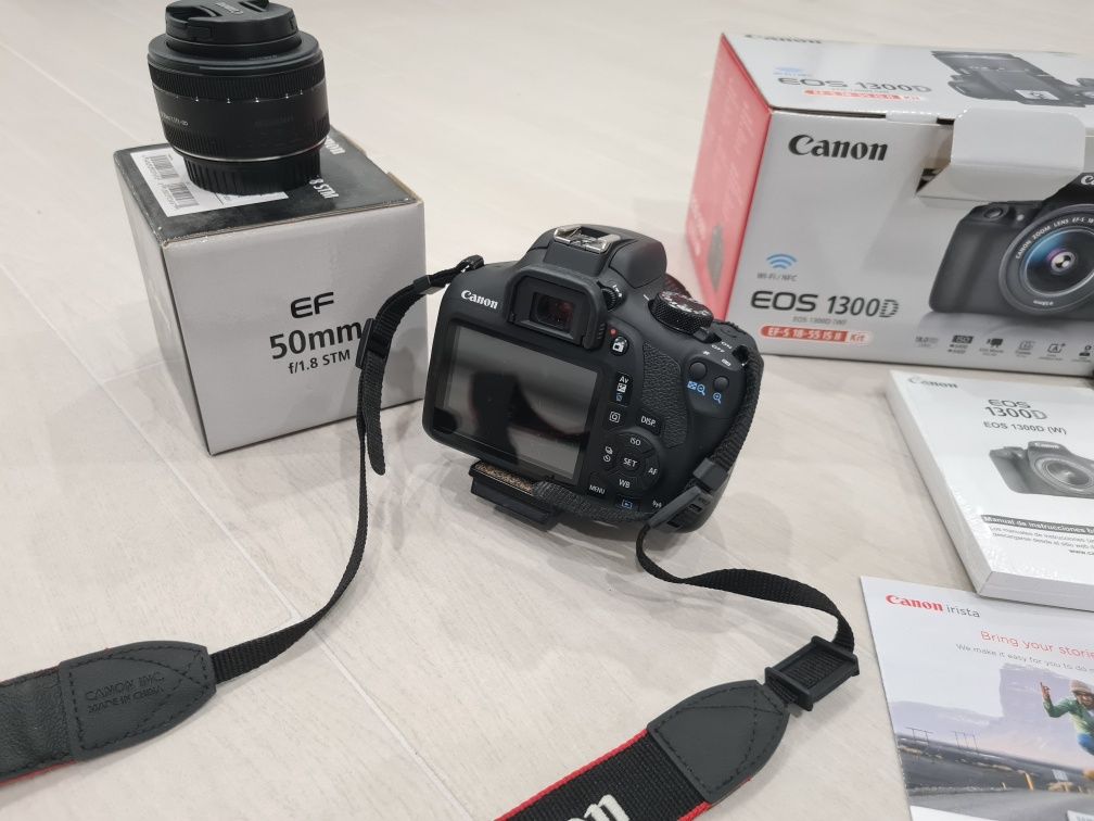 Canon  EOS 1300D + 2 lentes