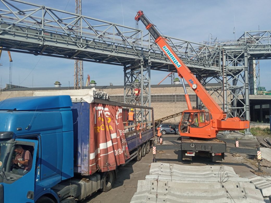 Аренда, услуги автокрана 14 и 25, экскаватора, кран манипулятора