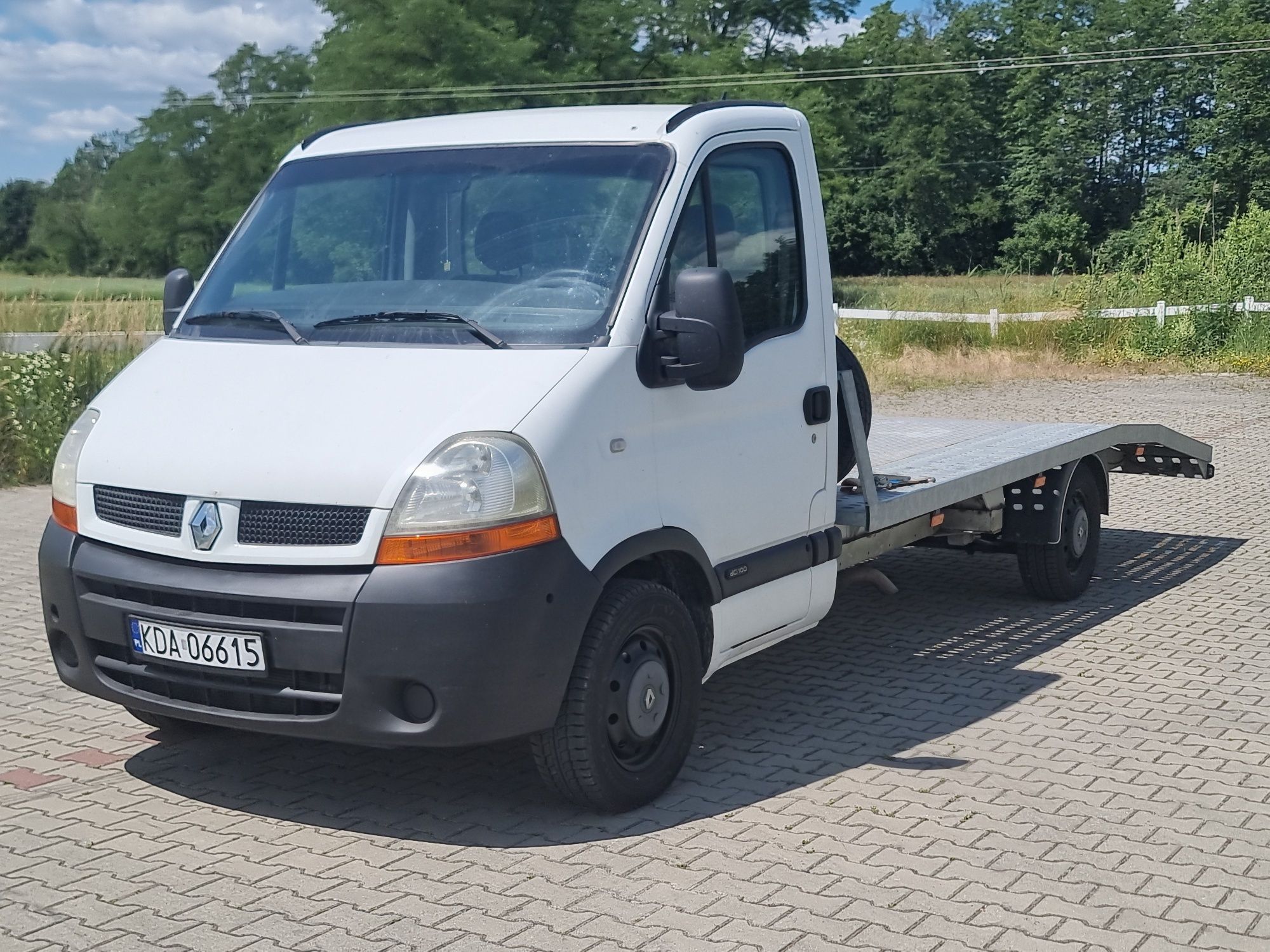 Autolaweta renault master 2.5 dci 2006r klima poduszki niski przebieg