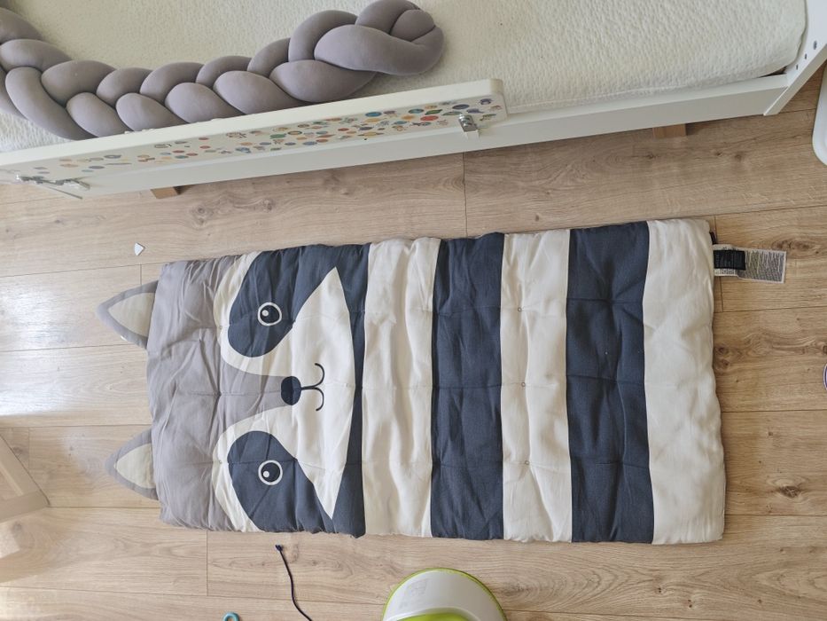 Poduszka na krzesło futon materac podłogowy H&m szop pracz