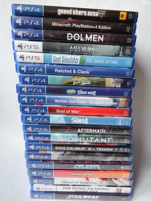 KUTNO GRY PS4 PS5 Medium GTA Minecraft Psi Patrol inne zobacz