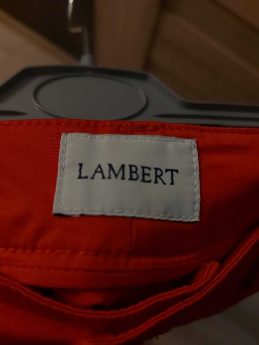 Czerwone spodnie Wólczanka- Lambert. XXS/32, bawełna