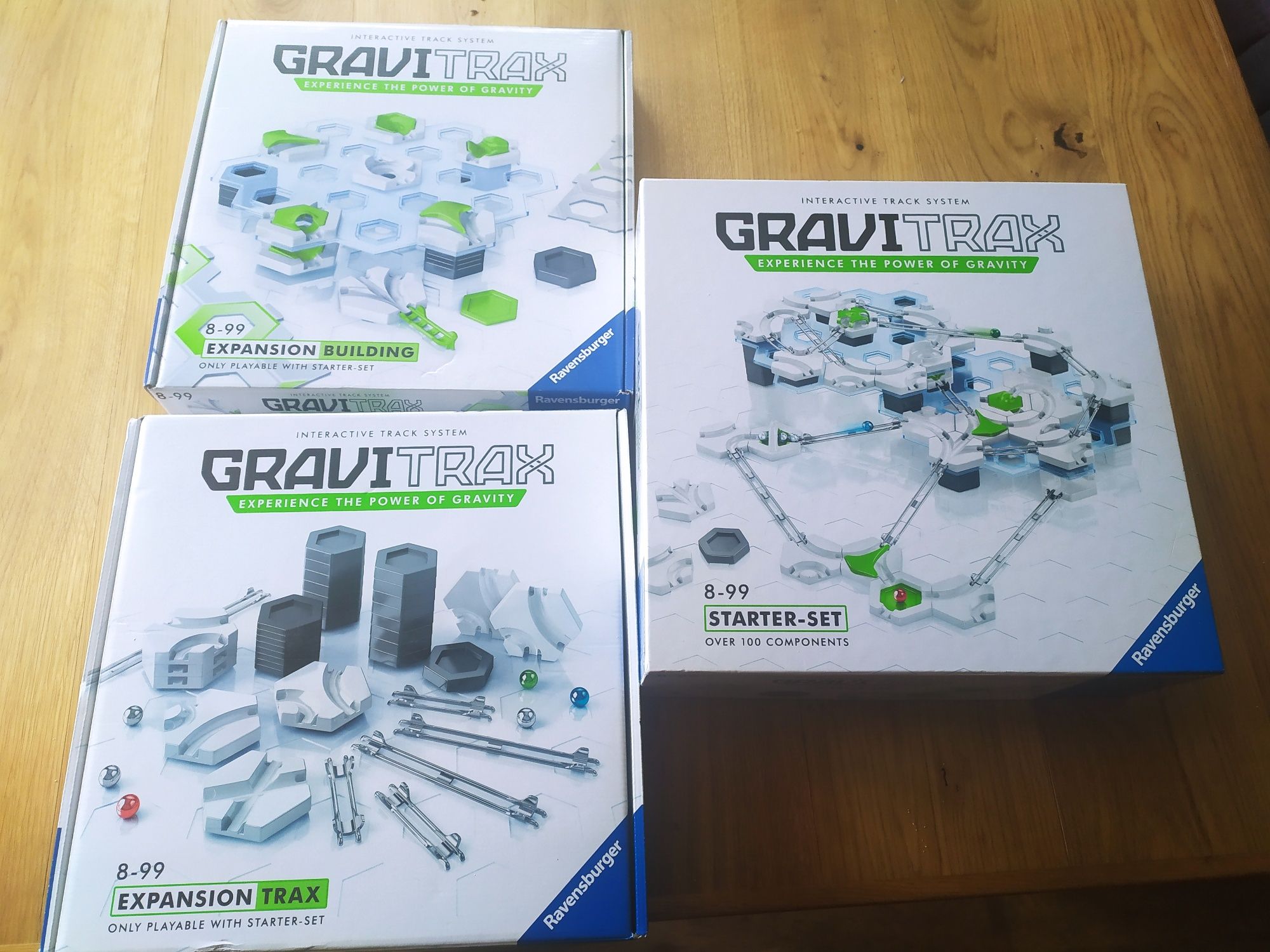 Gravitrax zestaw startowi i 2 dodatki