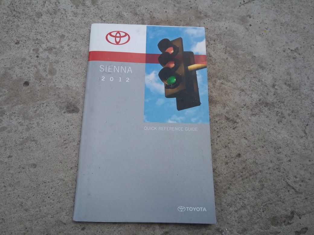 Мануал инструкция по эксплуатации Toyota Sienna III 2010 - 2014