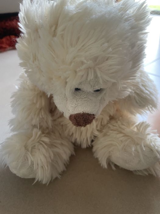 Vários peluches para criança.