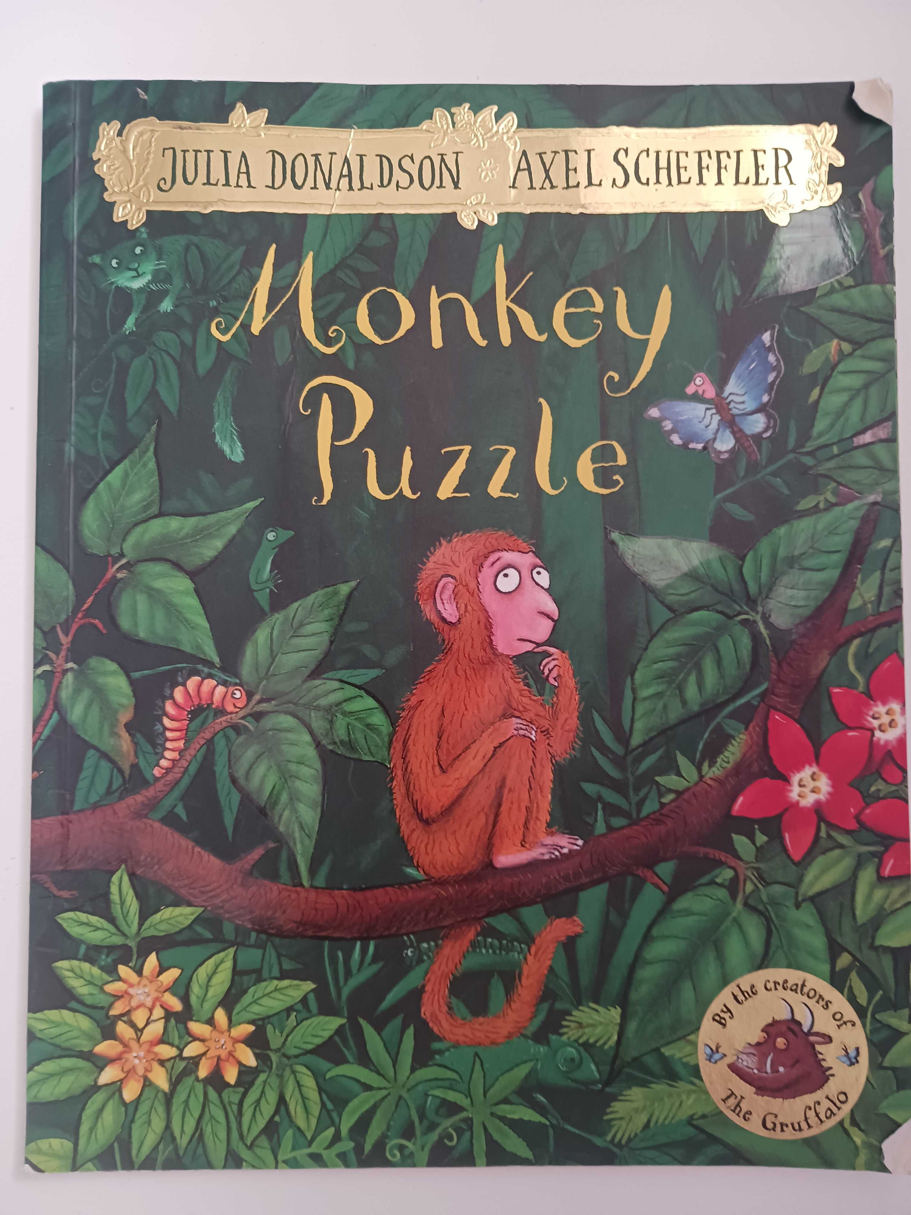 Monkey Puzzle Książka po angielsku Axel Scheffler, Julia Donaldson