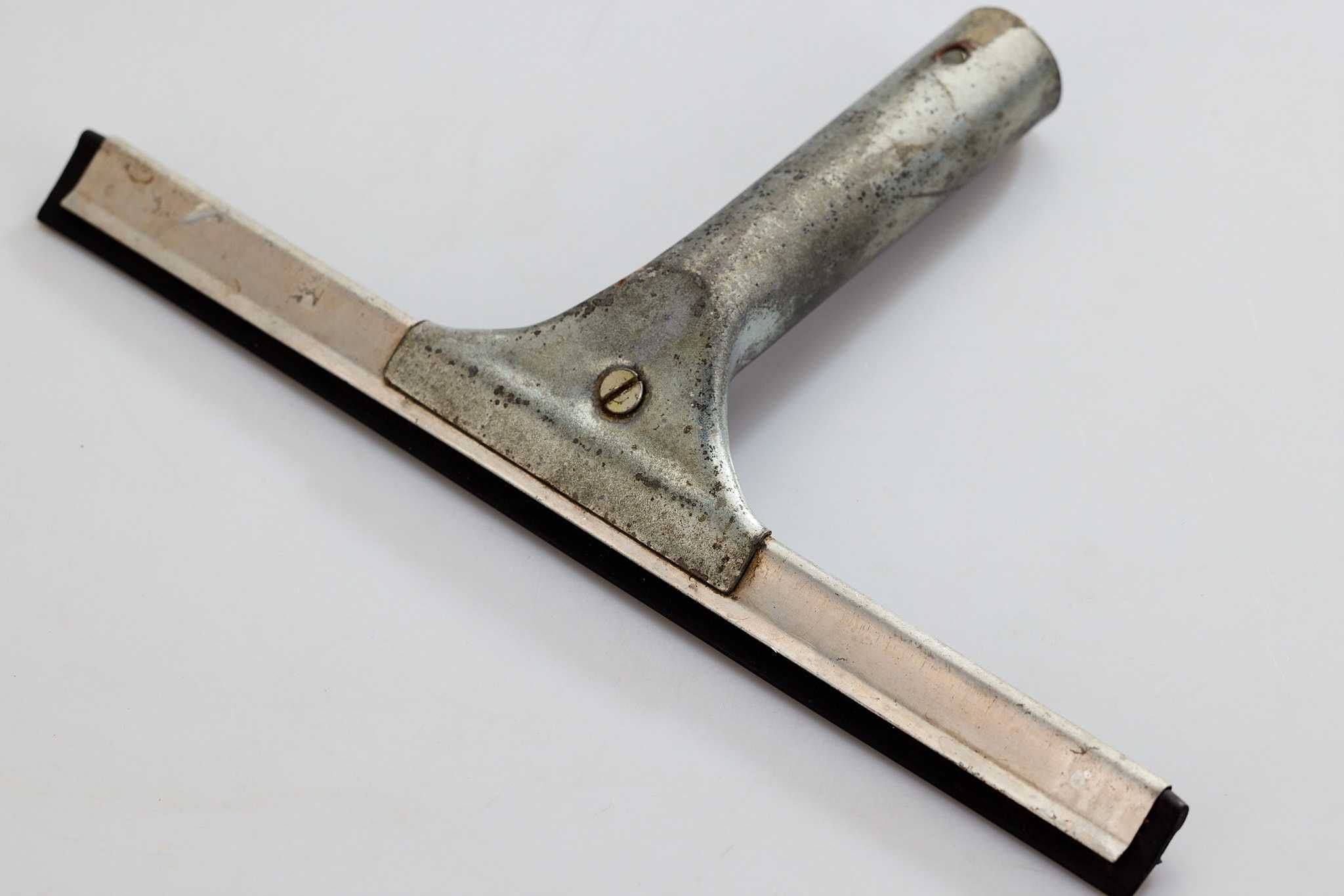 metalowa ściągaczka do szyb 25cm do oprawienia zatknięcia na kij