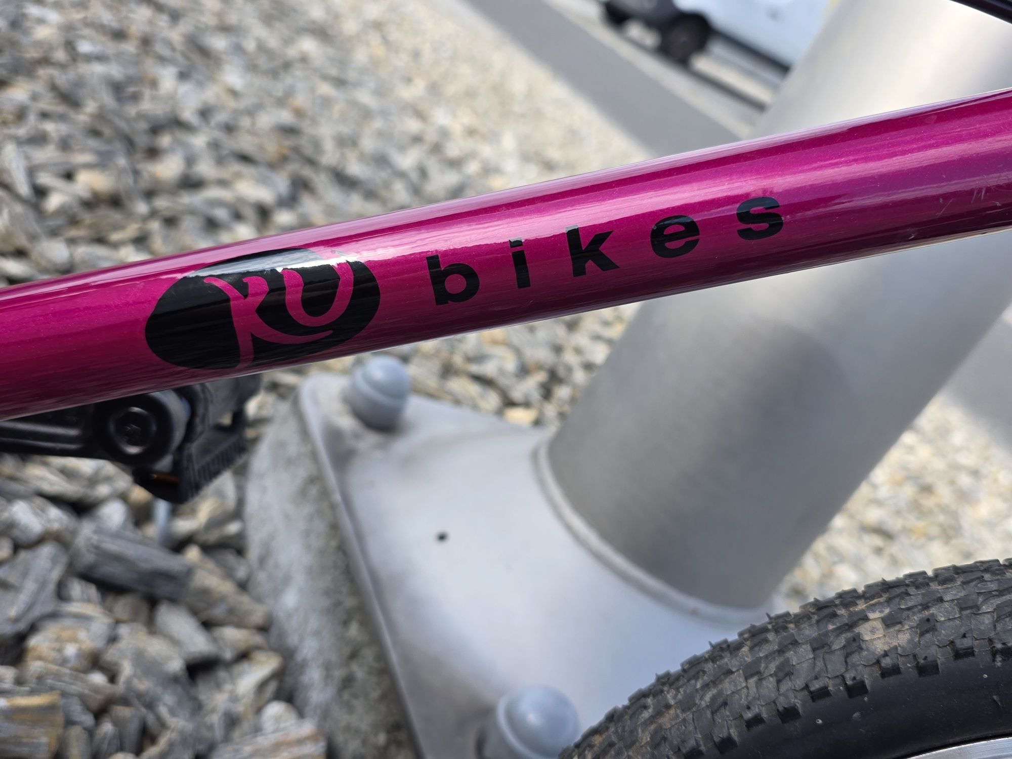KUbikes rower 16 cali różowy fioletowy