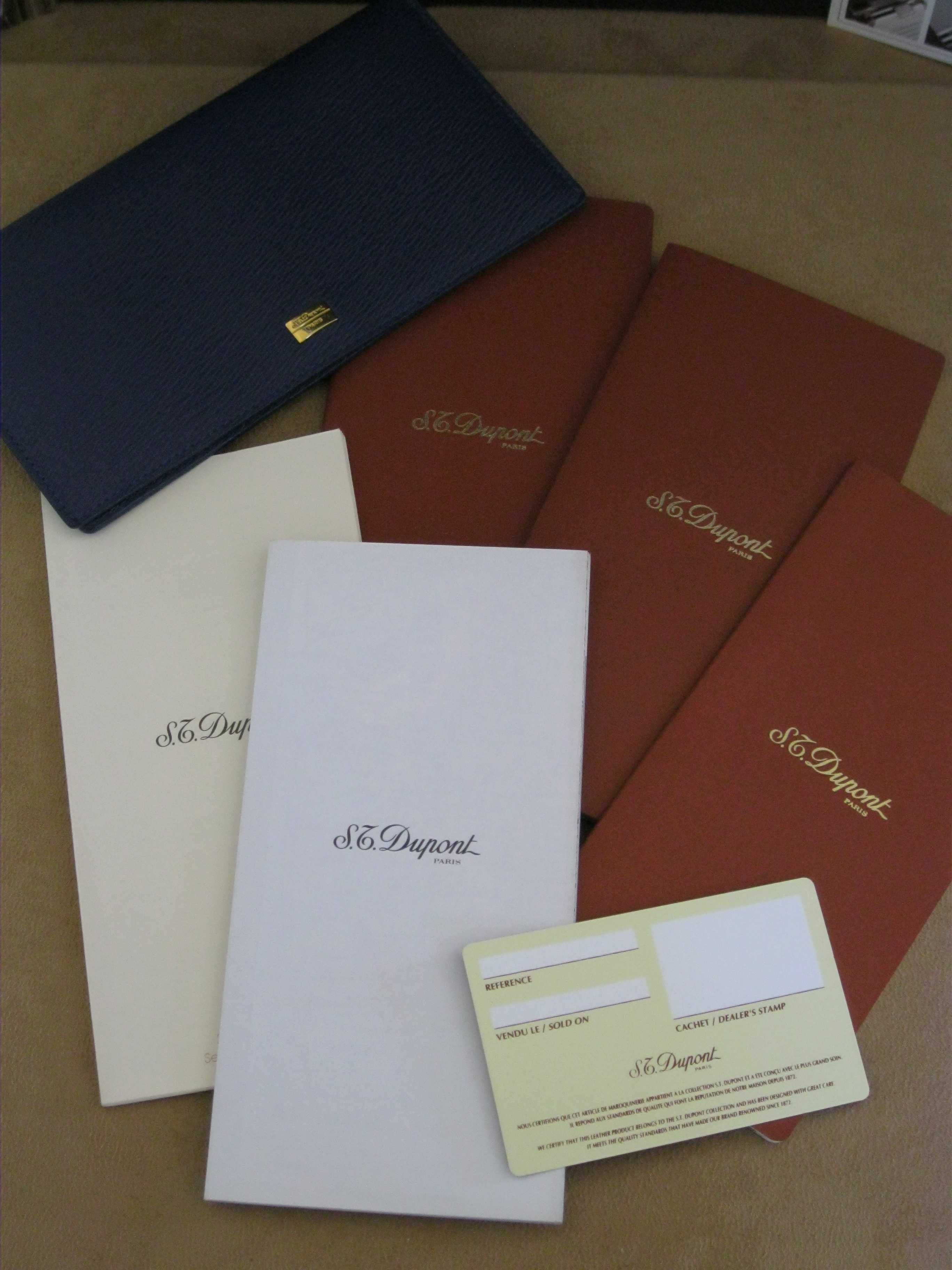 S.T.Dupont Agenda (Filofax) em Pele Original