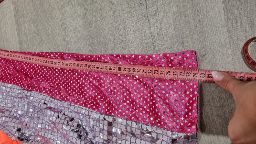 Strój do tańca taneczny DISCO DANCE