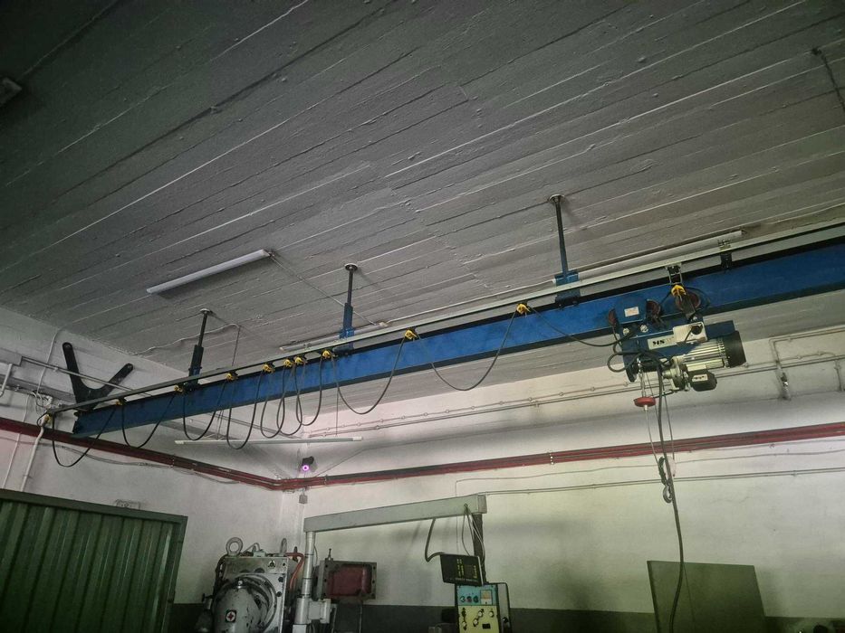 Wciągarka elektryczna 1T / 1000kg z jezdnią 12m