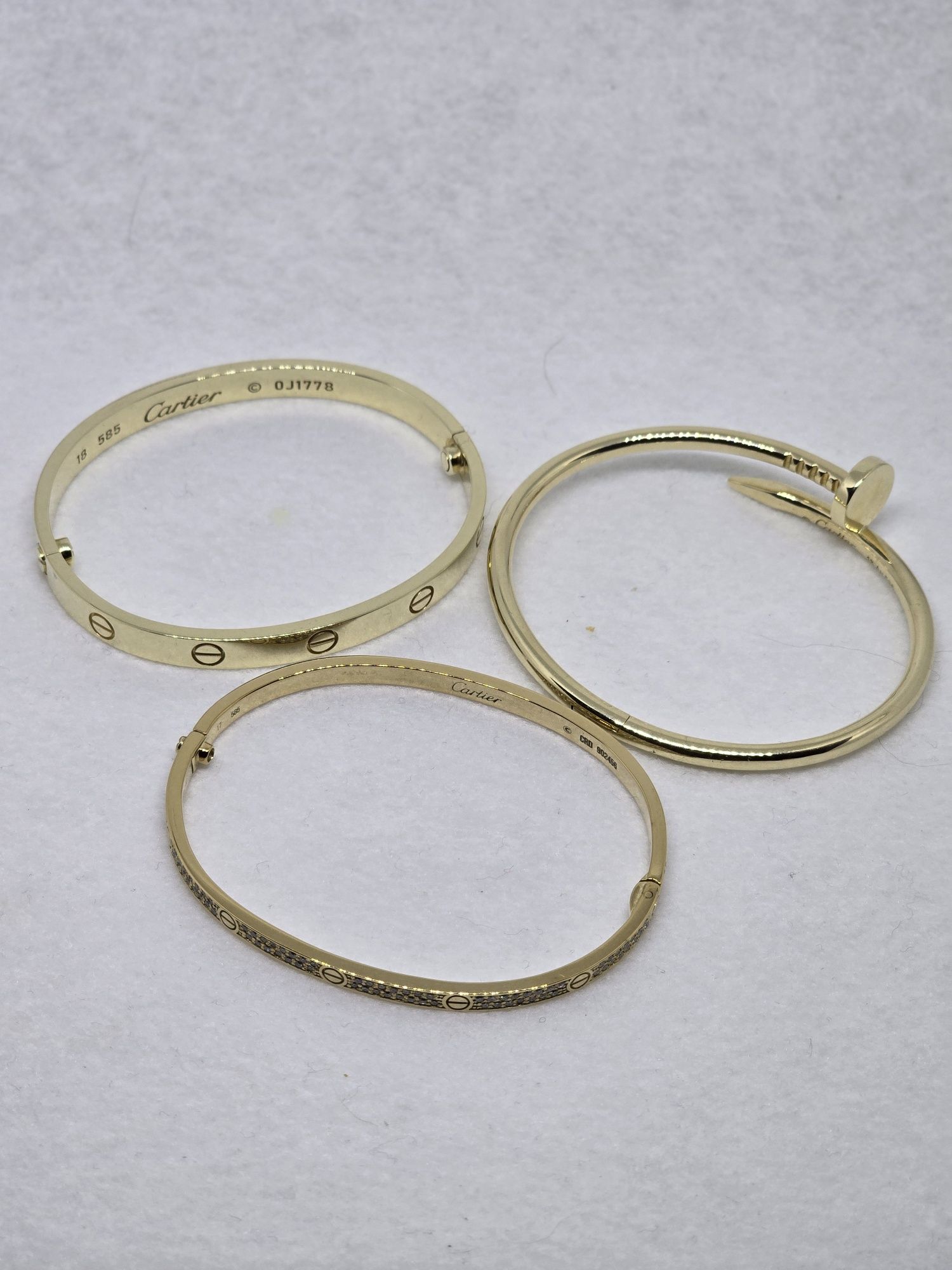 Браслет золотой Cartier