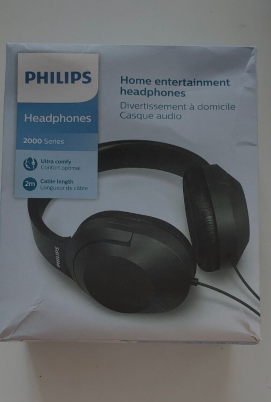 Słuchawki Philips 2000 series przewodowe,nauszne