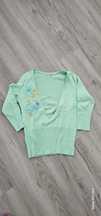 Blusa bordada verde