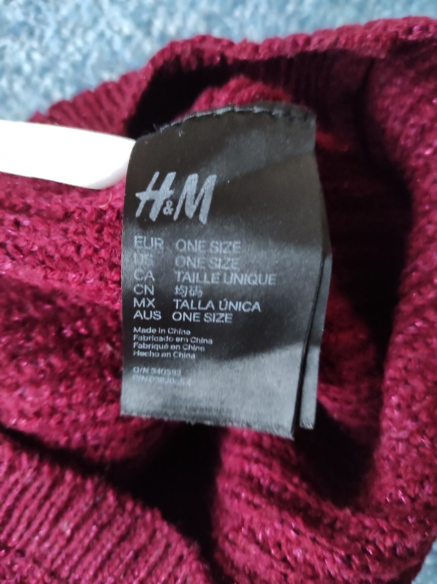 Хамут. Шарф H&M. Зимний шарф. Снуд.
