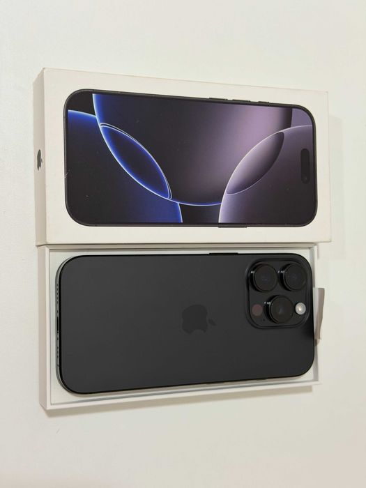 iPhone 16 Pro 128GB Black Titanium, e-Sim