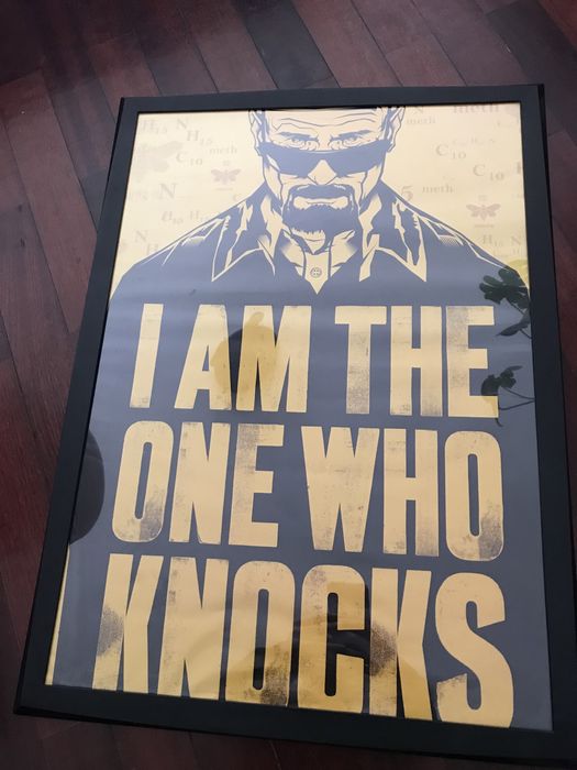 Poster Breaking Bad + Moldura ikea