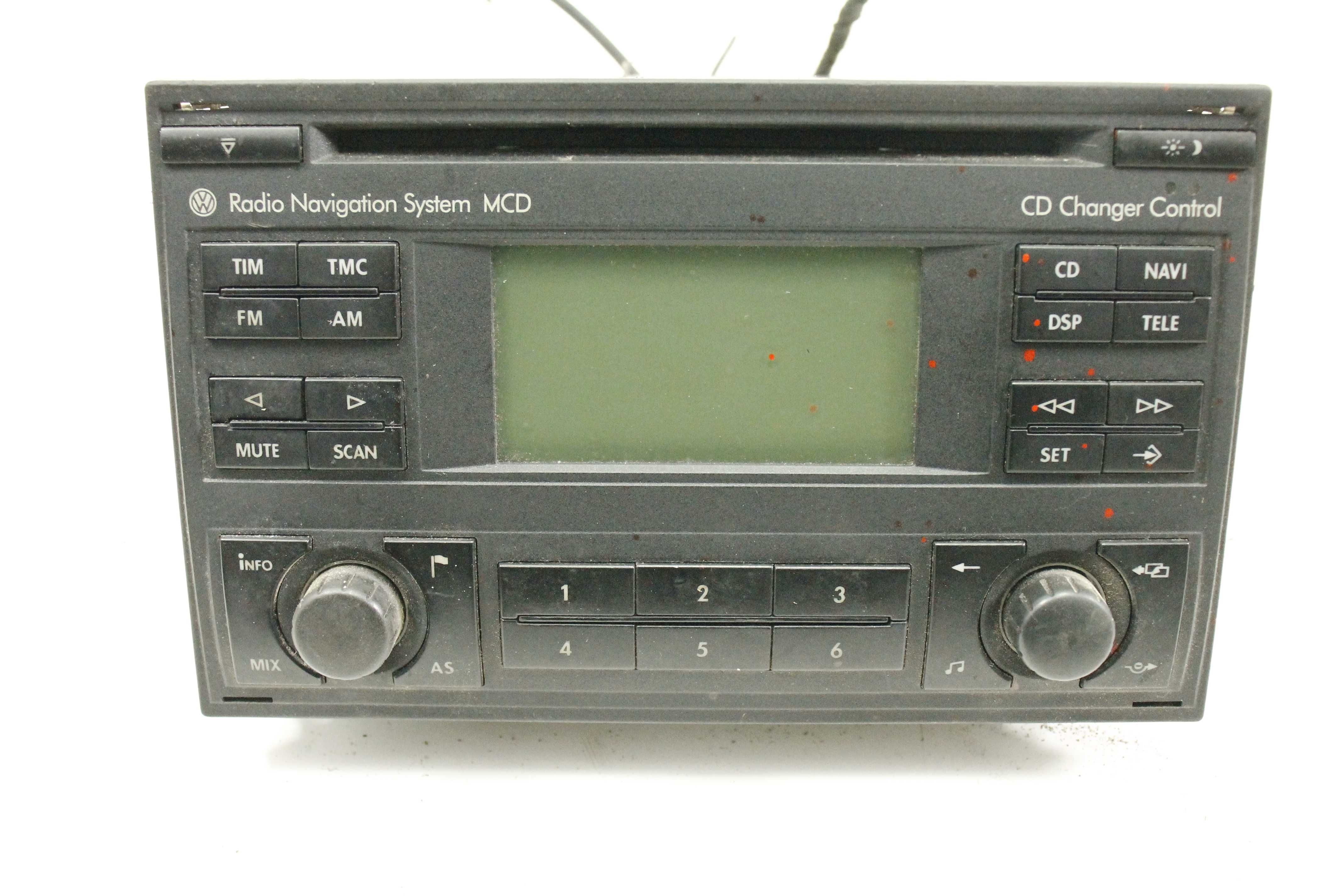 radio fabryczne navigacja navigation cd changer control mcd vw polo t5