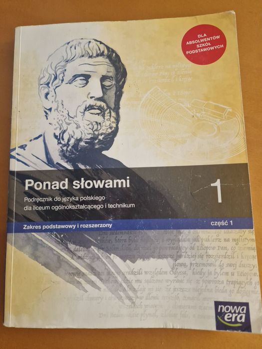 Podręcznik Ponad słowami 1 cz 1 podstawa i rozszerzenie
