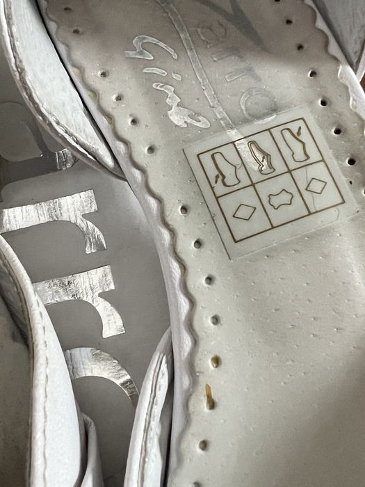 Buty do I Komunii zarro 35 białe półbuty skórzane