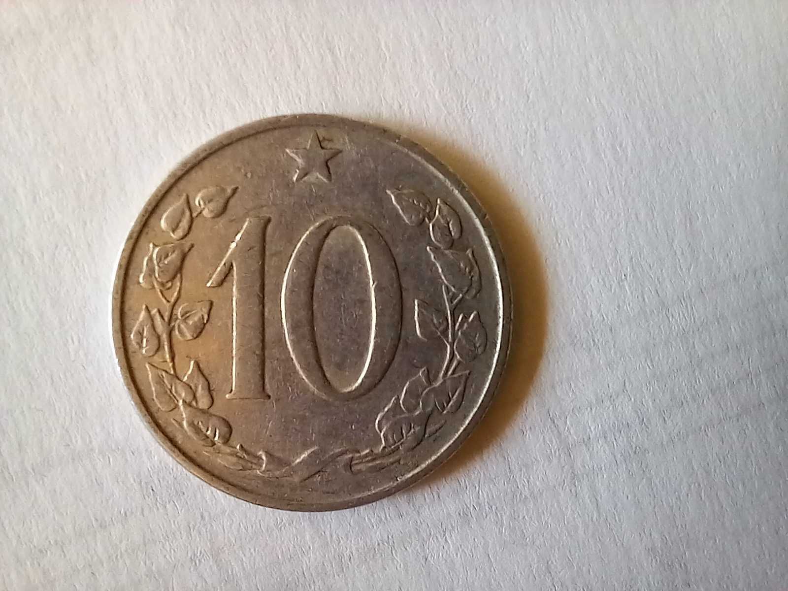 Moneta Czechosłowacja - 10 halerzy 1962 /22/