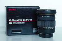 Sigma 17-50 2.8 OS HSM - em muito bom estado - para Nikon