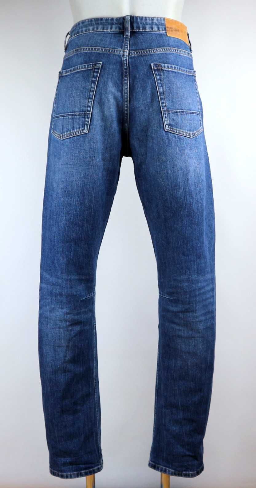 Engelbert Strauss POWERdenim spodnie jeansy robocze 48L pas 2 x 43 cm