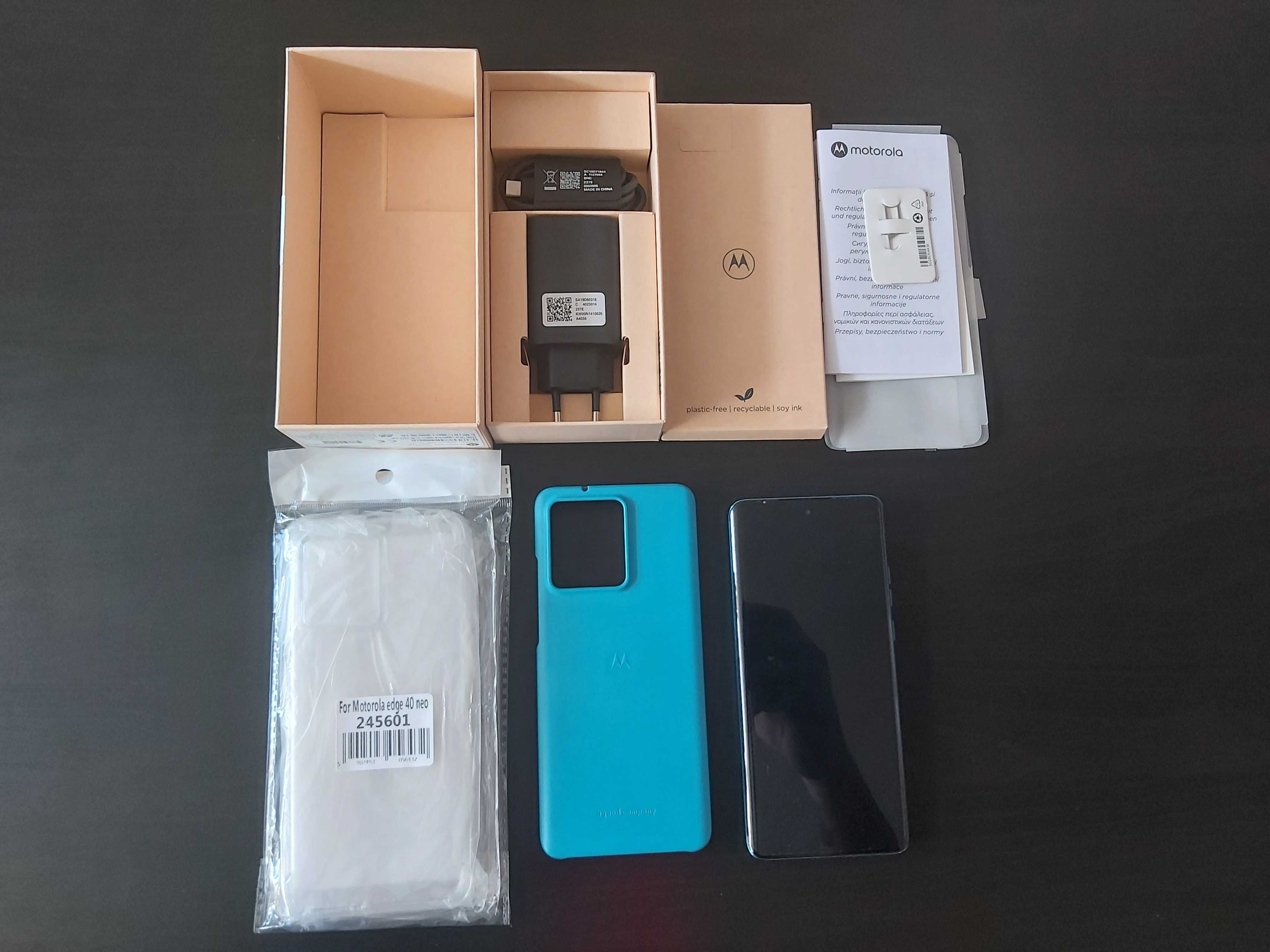 Motorola edge 40 neo 5G 12/256GB Caneel Bay (na gwarancji).