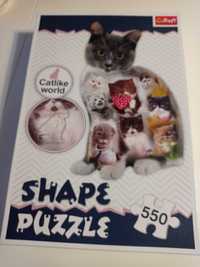 Puzzle koty 550 sztuk