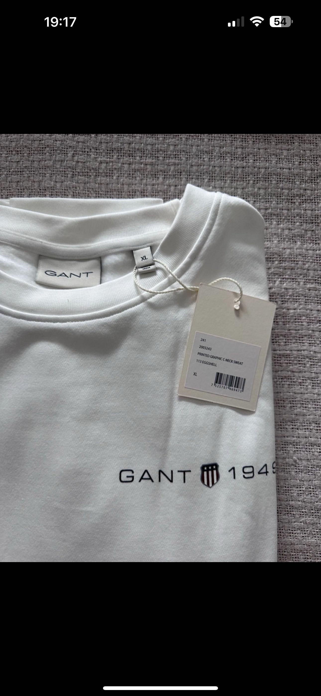 Sweatshirt Gant nova c/ etiqueta