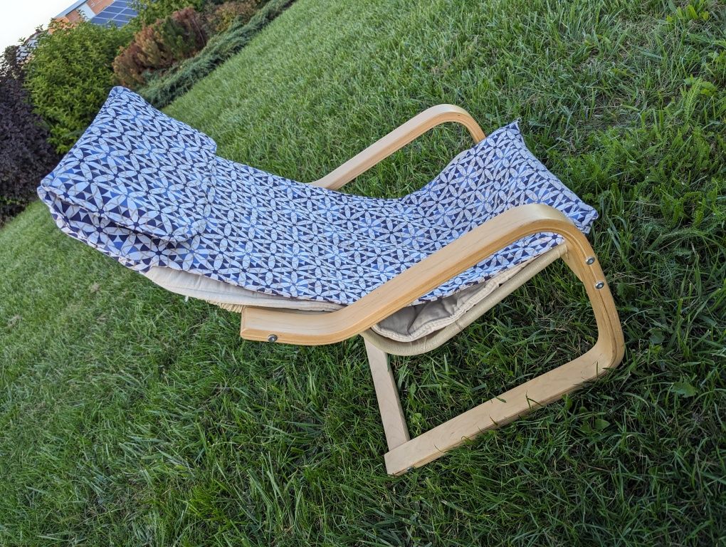 Fotel dziecięcy bujany Ikea Poang