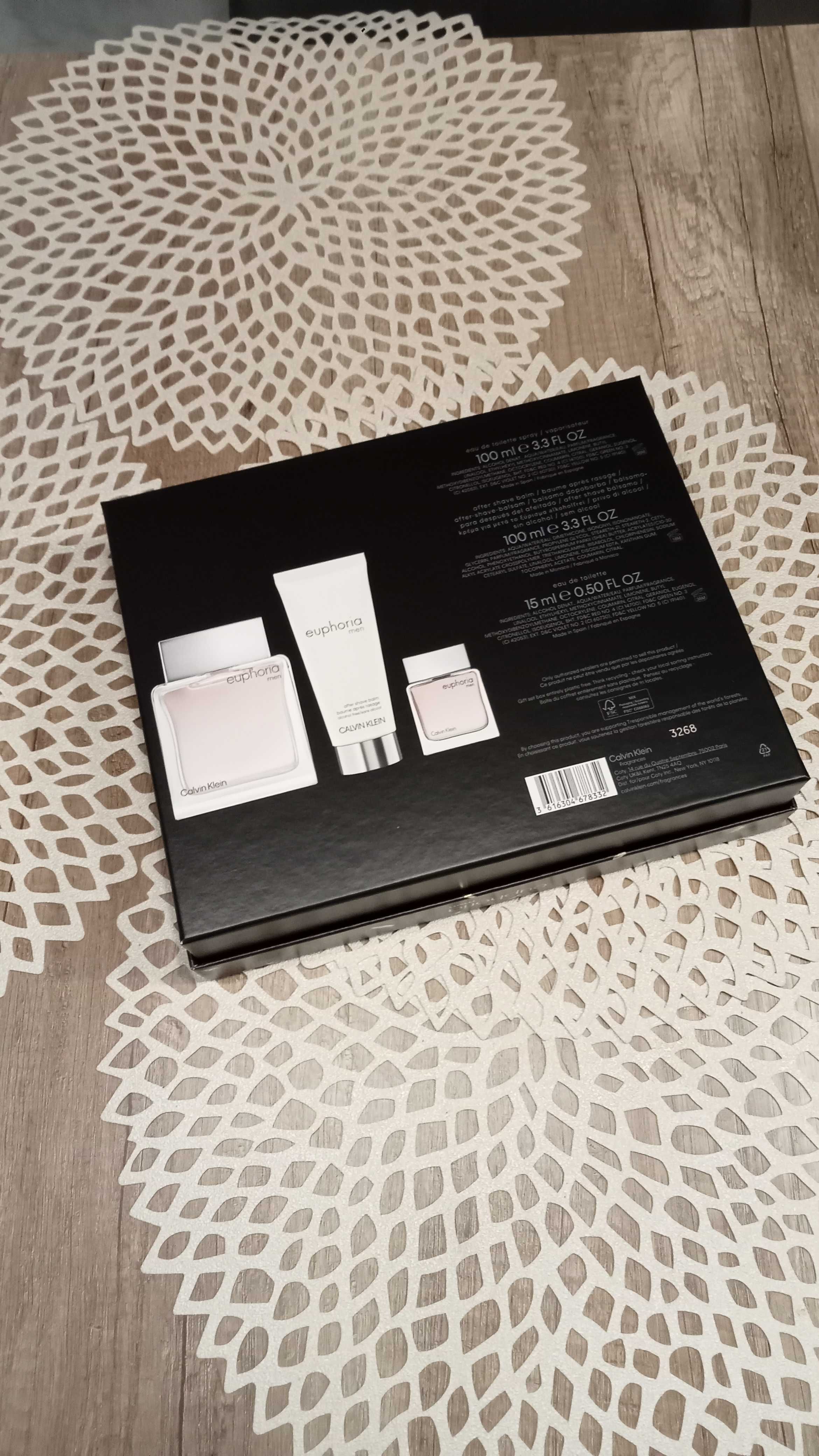 Calvin Klein Euphoria Men EDT 100ml + EDT 15ml + A/S balsam 100ml