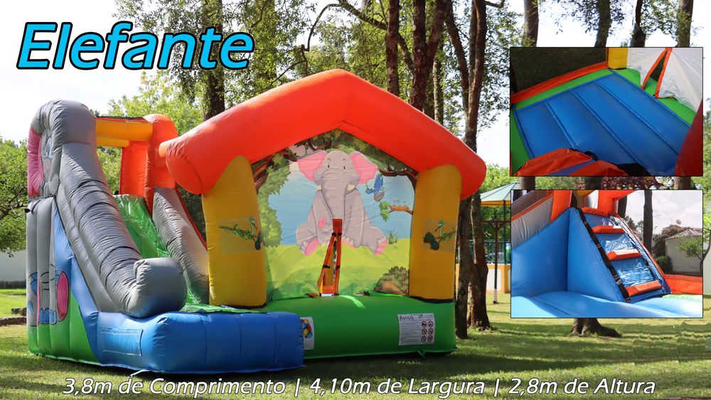 Insufláveis! Faça crianças felizes!