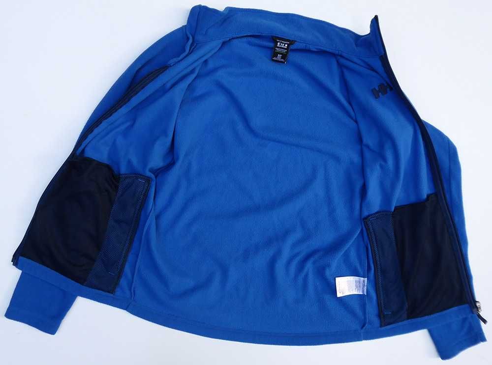 Helly Hansen niebieska bluza polar Polartec