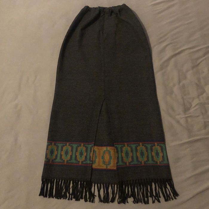 Спідниця-максі з орнаментом